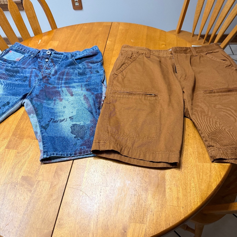 2 pair of Staple Pigeon Shorts Size 34